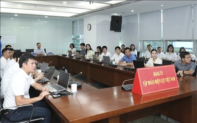 Đảng ủy EVN tham dự tập huấn phần mềm và triển khai kế hoạch chuyển đổi số trong công tác Tổ chức xây dựng Đảng