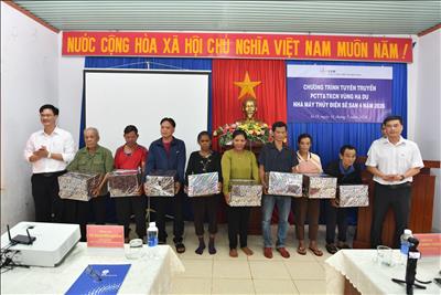 Nâng cao kỹ năng ứng phó thiên tai cho người dân vùng hạ du nhà máy thủy điện Sê San 4 tại xã Ia O, tỉnh Gia Lai